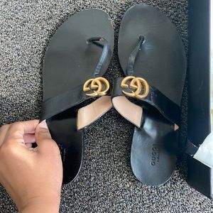 Authentic Gucci Used Sandals